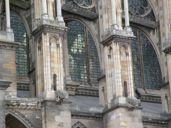  détail de la façade sud de la cathédrale